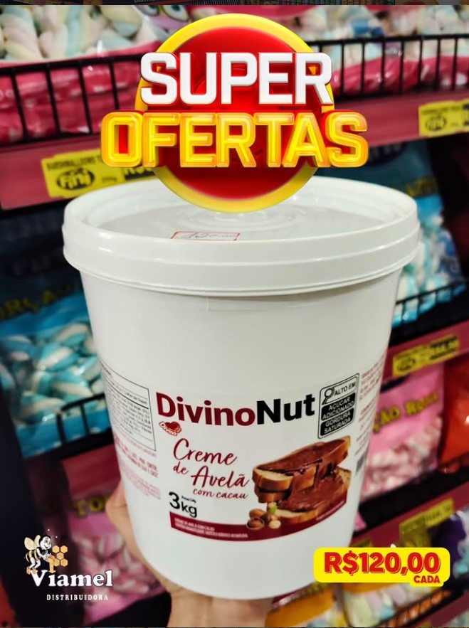 Produtos para confeitaria da Viamel